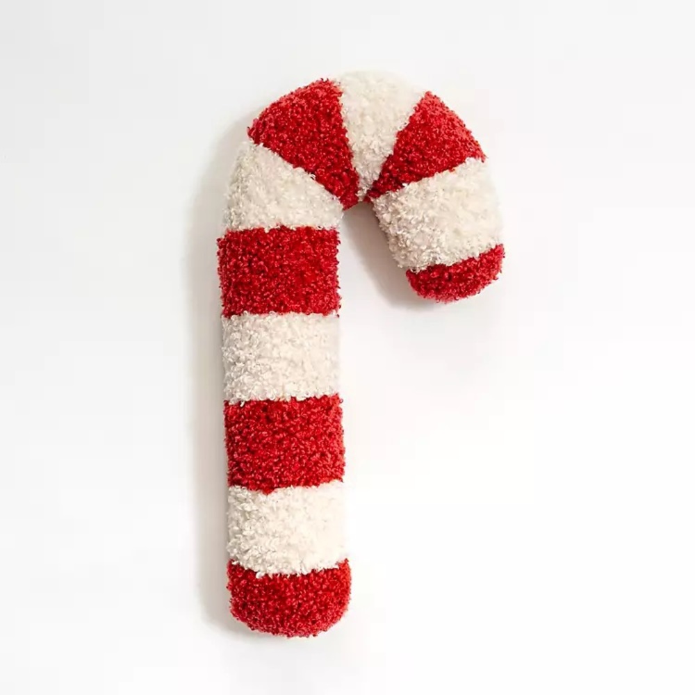 Candy cane pillow